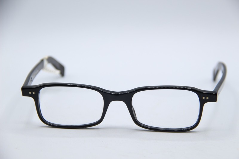 NEW MORGENTHAL FREDERICS REX COL 041 BLK AUTHENTIC DESIGNER EYEGLASSES 51-20 gallery
