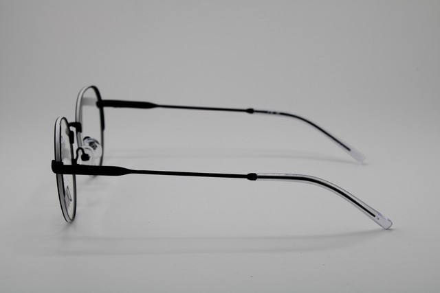 NEW DKNY DK 1032 001 BLACK CLEAR GUNMETAL AUTHENTIC EYEGLASSES 48-20 gallery