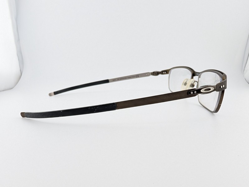 Oakley Eyeglasses Frames Only, TINCUP, OX3184-0252, 52-17-135, Powder Pewter gallery