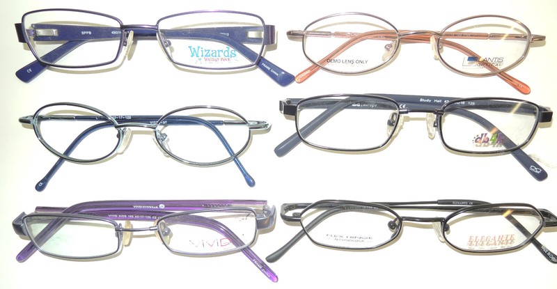 6 PAIR NEW KIDS EYEGLASSES OP,EUROPA,NAUTICA,VIVID KIDS & JEEP