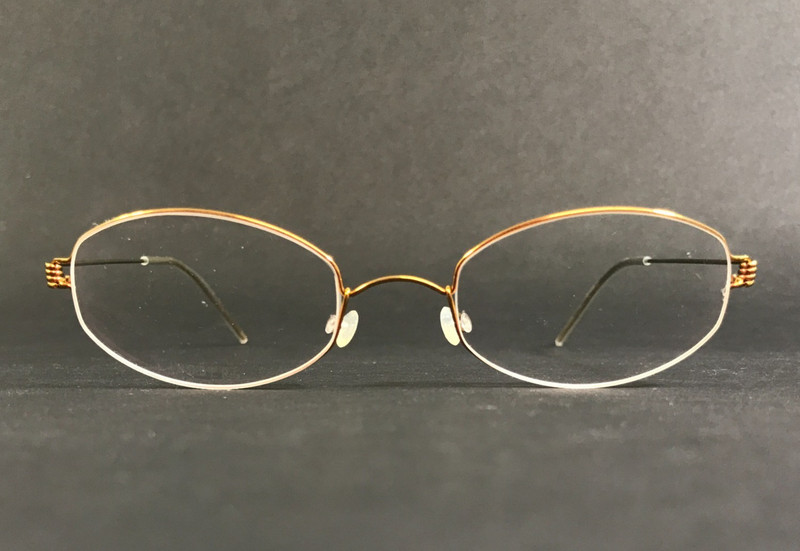 Lindberg Eyeglasses Frames KELLA COL.P70 Iridescent Pink Orange Rose 48-19-135