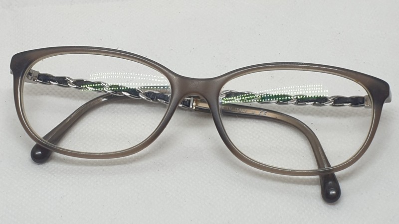 Chanel 3221-Q c819 Eyeglasses Size 53-15-135. Made in Italy