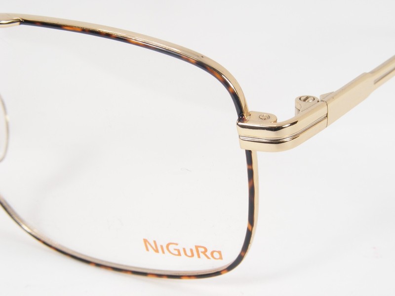 NiGuRa N 5056 C Gold /Demi Brown UNIQUE RARE EYEGLASSES GLASSES FRAME 56-19-140 gallery
