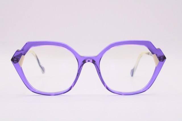 NEW FACE A FACE GIPSE 2 COL 2771 PURPLE HORN GREY AUTHENTIC EYEGLASSES 52-18 K1 gallery