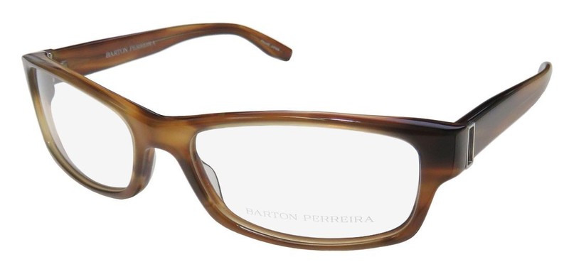 NEW BARTON PERREIRA THE ASSOCIATE EYEGLASS FRAME 56-17-136 DESIGNER JAPAN BROWN