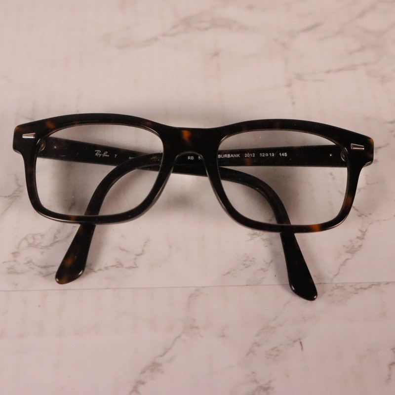 Ray-Ban RB5383F Mr Burbank 2012 Tortoise Acetate Eyeglasses 52-19-145 Frame Only
