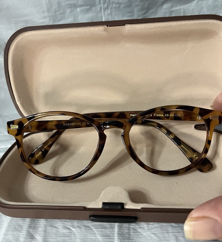 Aloha Eyes Tortoise Shell Plastic Full Rim Eyeglass Frames Only With Case gallery