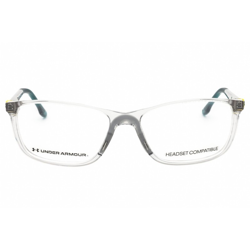 Under Armour Men's Eyeglasses Grey/Teal Plastic Full Rim Frame UA 5070/G 0P2M 00 gallery