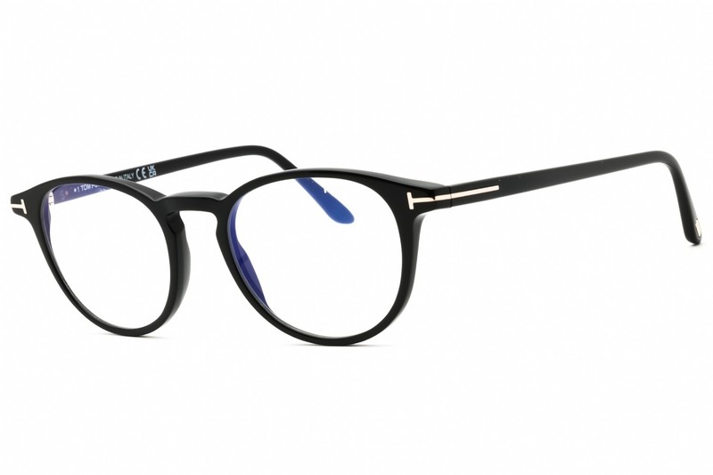 TOM FORD TF5803-001-49 Eyeglasses Frame Size 49mm 19mm 145mm BLACK Men 88921432