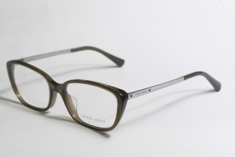 New Giorgio Armani AR7012-F 5030 Olive/ Silver 54-17-140 Eyeglasses #858