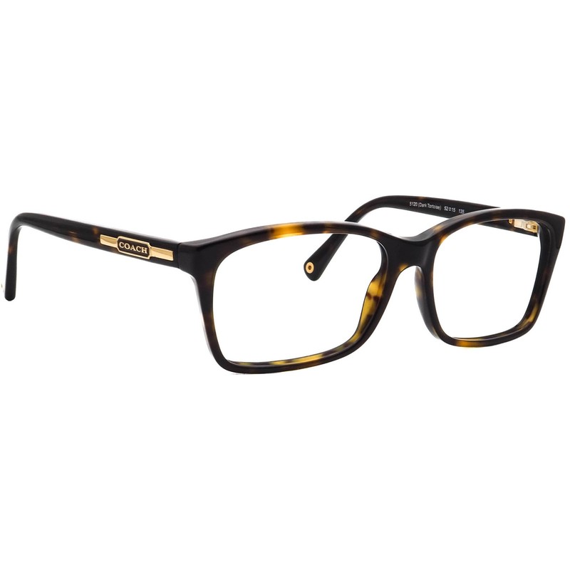 Coach Eyeglasses HC 6043 (Addison) 5120 Dark Tortoise Square Frame 52[]15 135