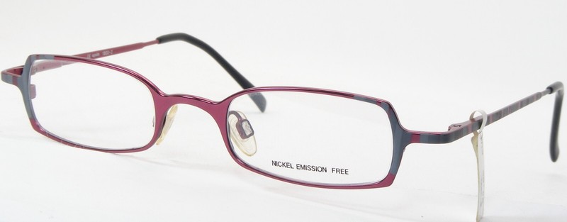 Vintage RARE Opdo 1800-2 Plum /Dark Grey EYEGLASSES GLASSES FRAME 43-20-140mm