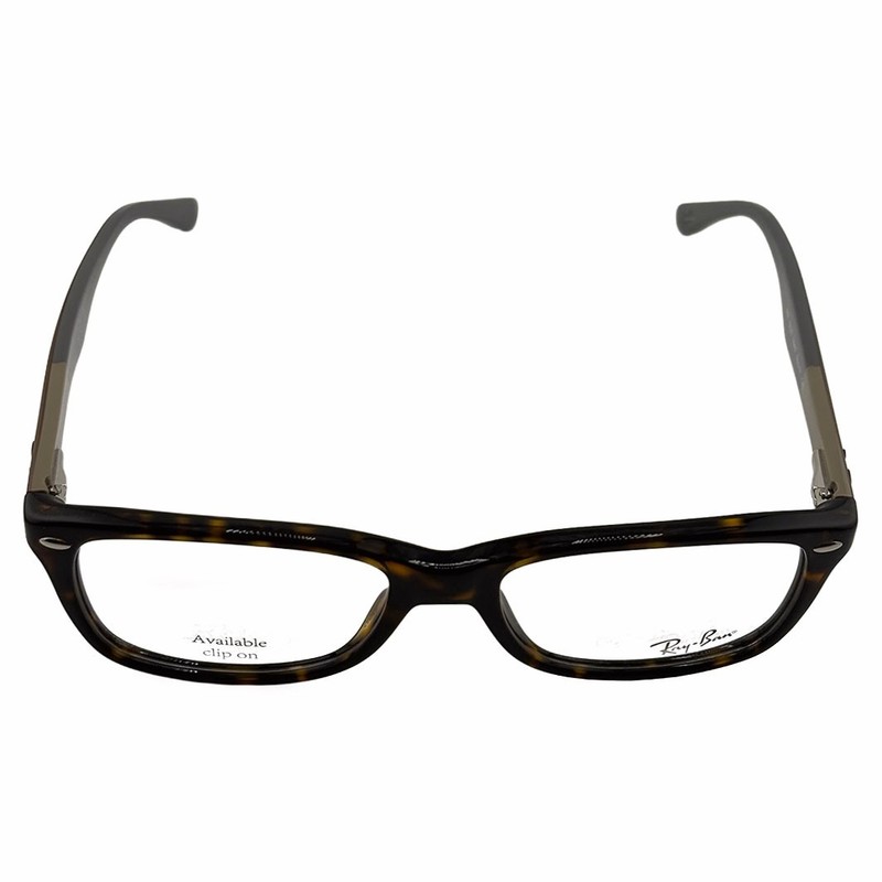 Ray-Ban RB5228 Havana Brown Eyeglasses Frames 53mm 17mm 140mm - 5545 gallery