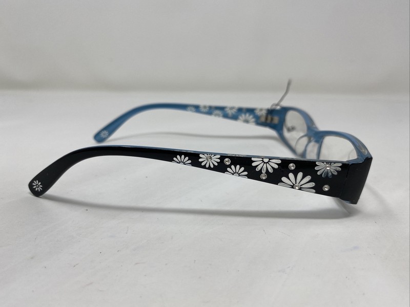 Kiki Boutique K2017 C2 51-16-135 Black/Blue Full Rim Eyeglasses Frame Y531 gallery