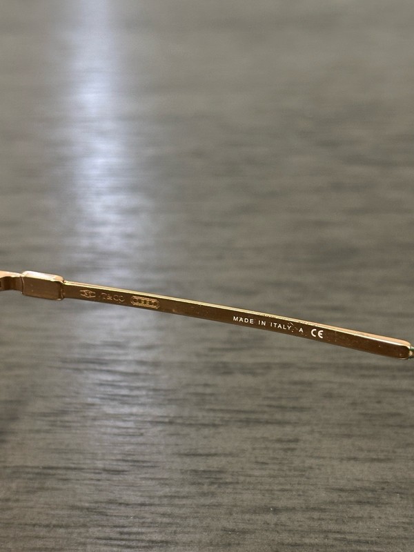 Tiffany & Co TF 1127 6122 Black Gold Cat Eye Eyeglasses Frames 54-16-140 gallery