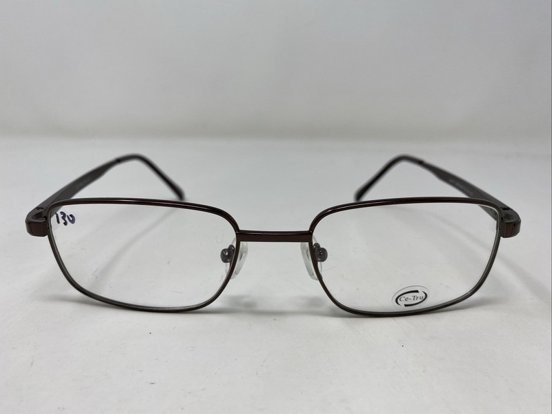 Ce-Tru CE-TRU 374 MATTE BROWN 52-19-140 Metal Full Rim Eyeglasses Frame “A85