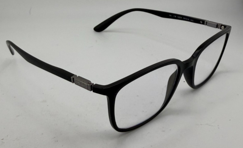 RAY-BAN EYEGLASSES FRAMES ONLY RB5208 LITEFORCE BLACK FULL RIM 54-18-145