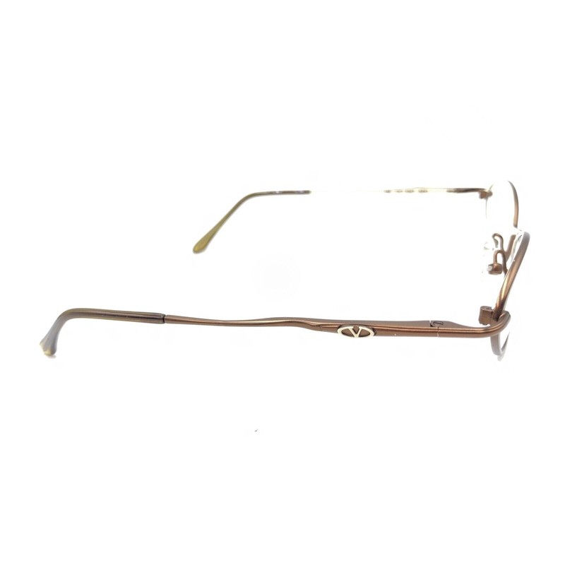 Valentino NEW 5367 0ZX1 Brown Copper Eyeglasses Frames 48-17 135 Italy Designer gallery