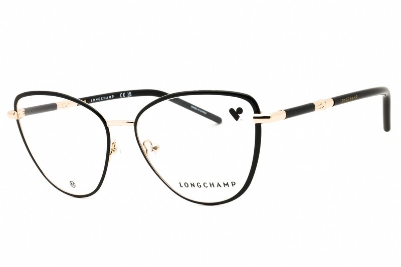 LONGCHAMP LO2156-728-54 Eyeglasses Frame Size 54mm 15mm 135mm GOLDBLACK Women 8 gallery