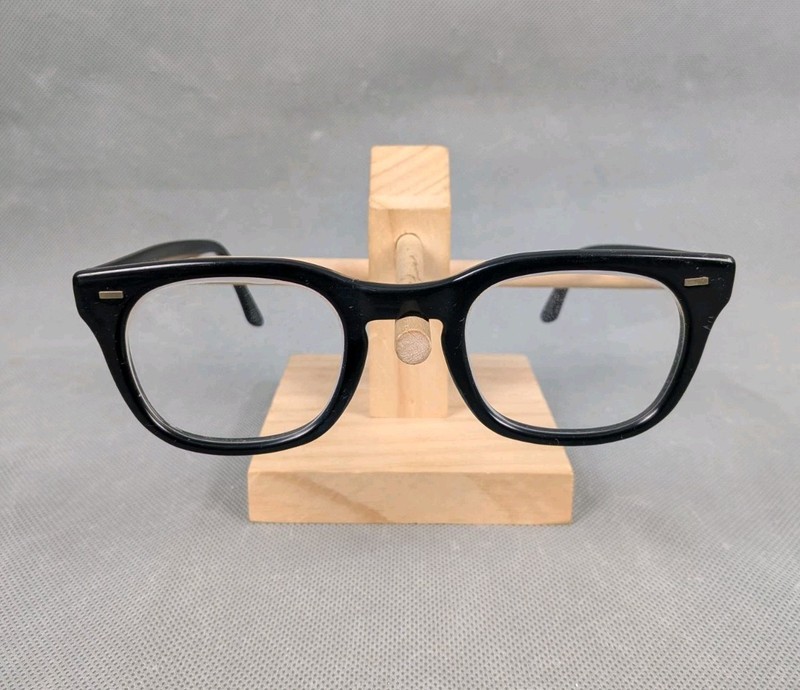 Vintage Bausch & Lomb 4 1/2 – 5 3/4 USS Eyeglasses Frame USA Men Military Issued