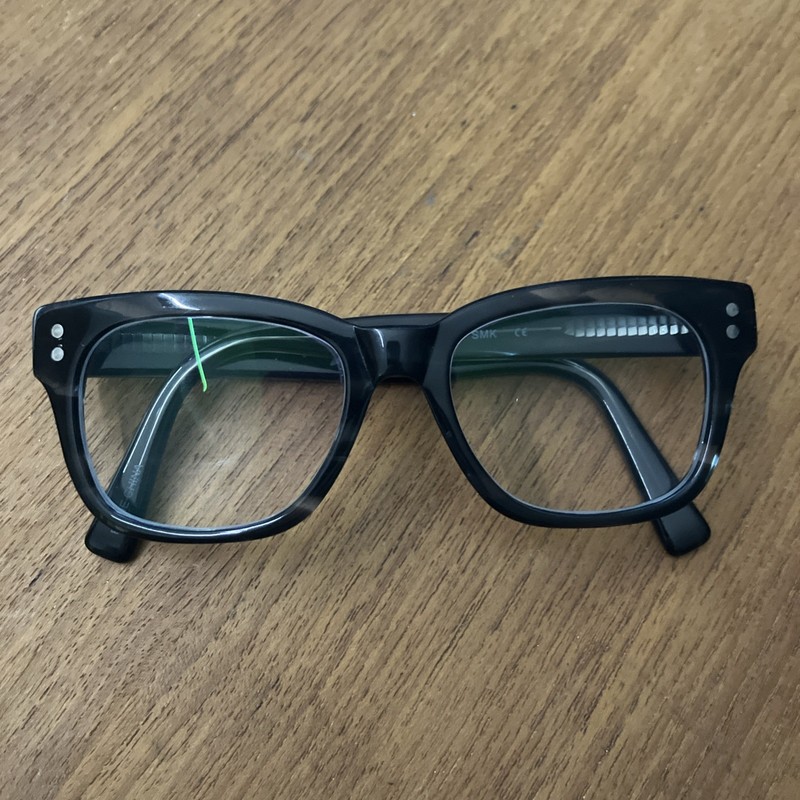7 for all mankind 760 eyeglasses frames 50[]18-145 SMK Black Gray Swirl