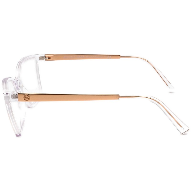 Michael Kors Eyeglasses MK 4058(Caracas) 3050 Crystal Clear/Rose Gold 54[]17 135 gallery