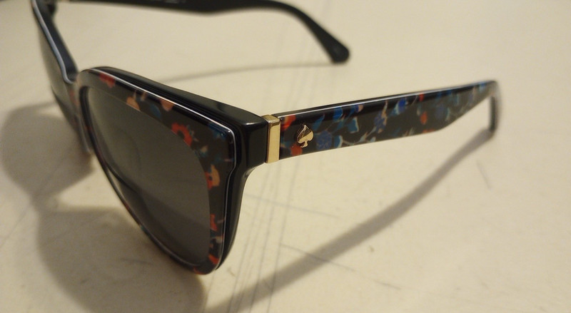 Kate Spade Eyeglasses Frames Daisha/S 7RM90 Black Floral Cat Eye 56-16-140 gallery