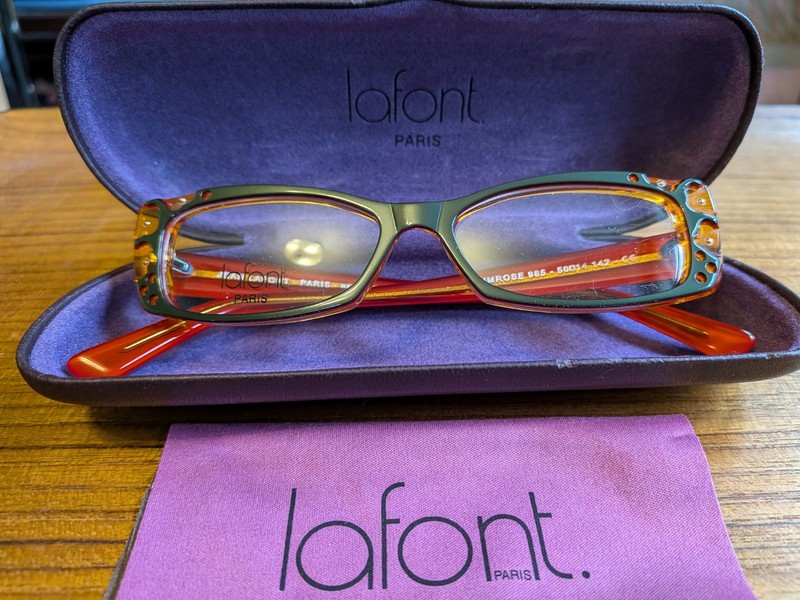Jean Lafont Paris Eyeglasses with Case Primrose gallery