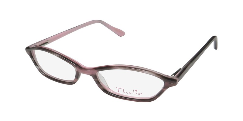 NEW THALIA LEYA EYEWEAR CAT EYE FULL-RIM PL PLASTIC BROWN CHILDRENS-GIRLS