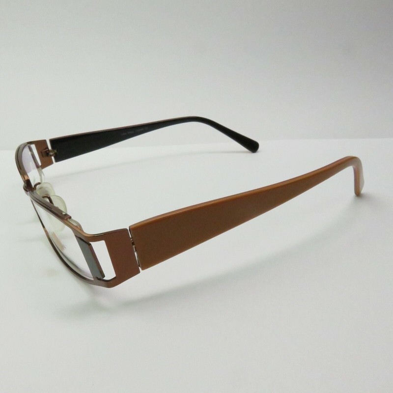 Lido West Club 54 EYEGLASSES Stainless steel Lounge Brown/ Black 50[]18 135 gallery