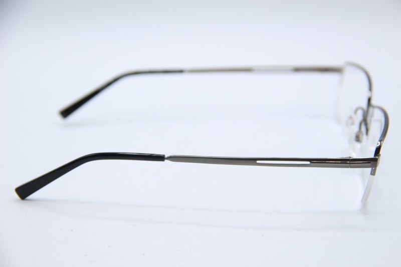 NEW CHARMANT CH 11461 GR SILVER BLACK AUTHENTIC DESIGNER EYEGLASSES 52-17 gallery