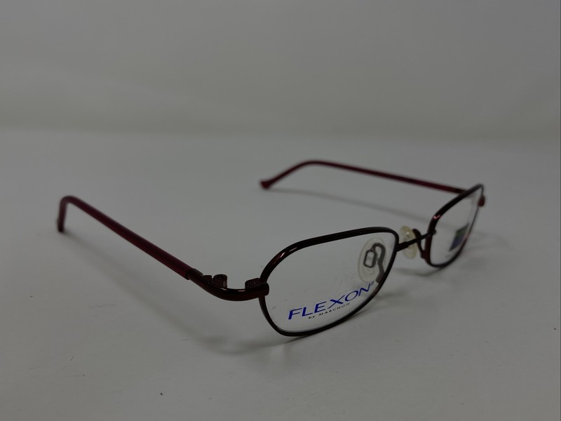 FLEXON Kids 107 ROCKIN RED 44-19-125 Meta Full Rim Eyeglasses Frame CB50 gallery