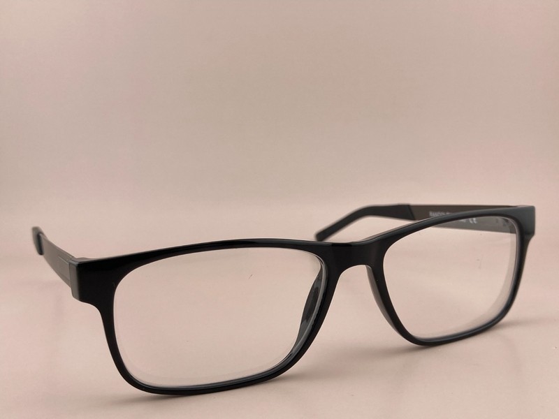 Randolph Eyeglasses Frame Keesler Glossy Black 55-15-145 Full Rim Square Vietnam