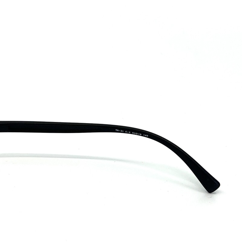 Priority Eyeglasses Frames TI-31 Black Silver Full Rim 53-19 140 mm gallery