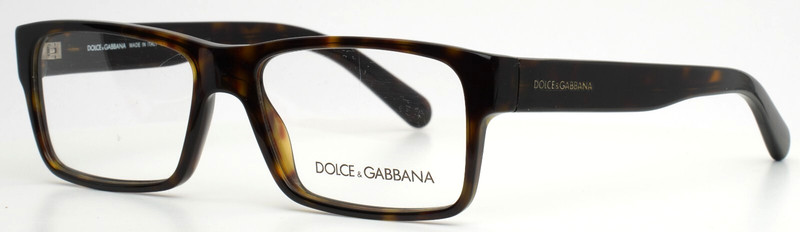 DOLCE & GABBANA DG3132 502 Havana Unisex Rectangle Eyeglasses 53-16-140 B:35