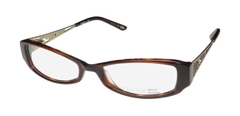 TIMEX T190 EYEGLASS VINTAGE/RETRO 50S/60S/70S LOOK PREMUM ACETATE FRAME/GLASSES