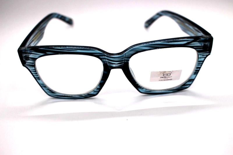 CYNTHIA BAILEY CQ8735BL EYEGLASSSES BLUE MARBLE *