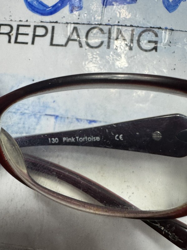 Oakley Pendant 4.0 Women's Pink Tortoise Horn Full Rim Rectangular Eyeglasses gallery