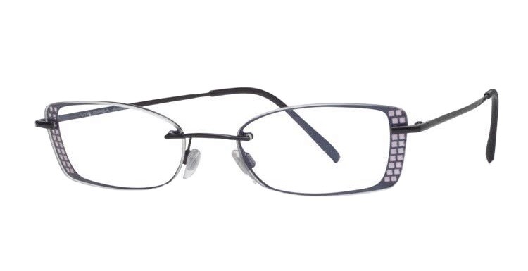 NEW Via Spiga Monterosi Black Panther (520) Sz 53-18-140 Frames Glasses Women’s