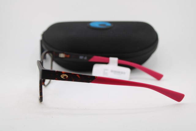 NEW COSTA DEL MAR 0CR 210 166 HAVANA PINK MATTE AUTHENTIC EYEGLASSES 53-18 gallery