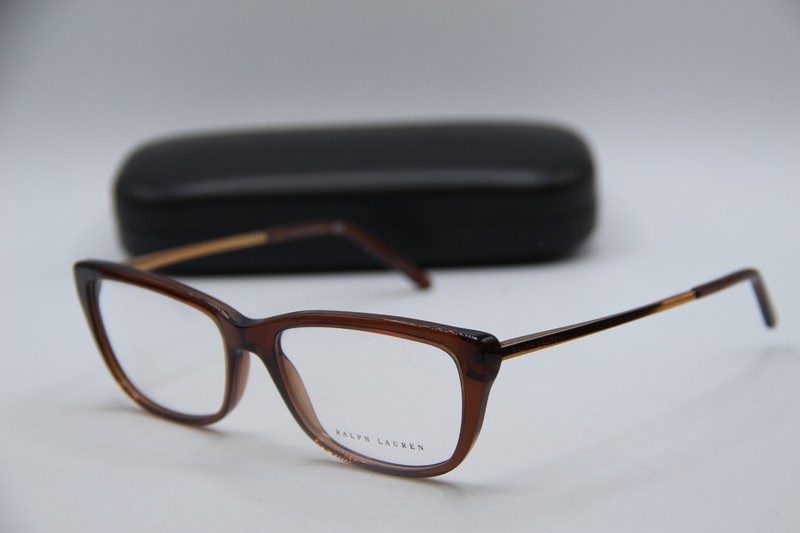NEW RALPH LAUREN RL 6189 5767 BROWN GOLD AUTHENTIC EYEGLASSES W/CASE 54-16