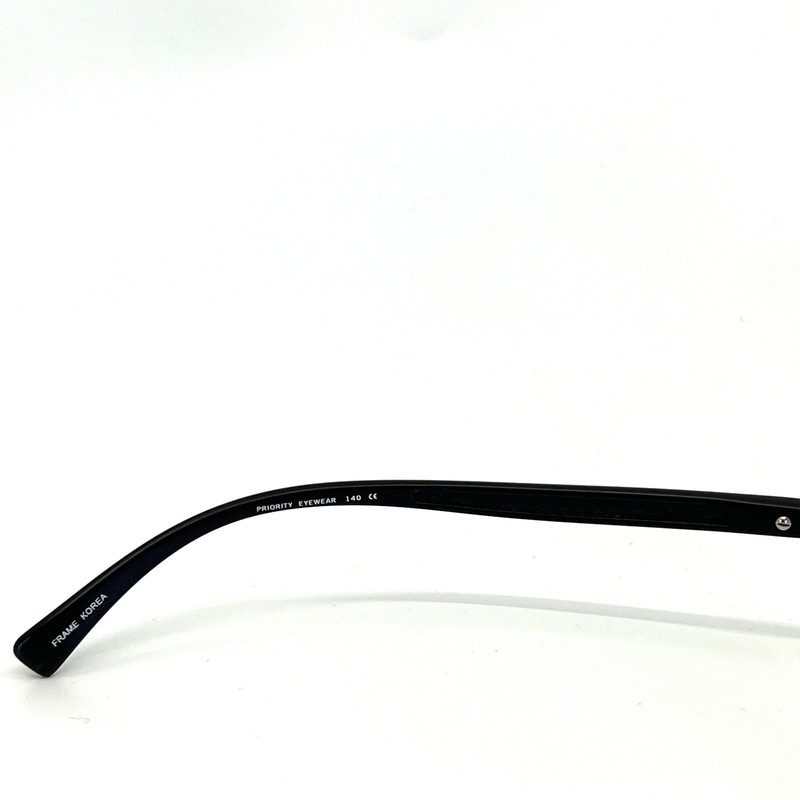 Priority Eyeglasses Frames TI-31 Black Silver Full Rim 53-19 140 mm gallery
