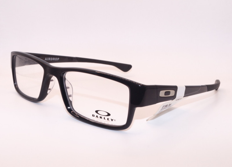 NEW OAKLEY AIRDROP OX8046-0255 BLACK INK AUTHENTIC DESIGNER EYEGLASSES 55-18