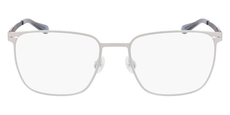 NEW Authentic SHINOLA Flexon Eyeglasses SH31000 Satin Silver 046 w/ Case