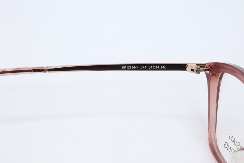 Swarovski SK5314-F 074 Pink Plastic Cat Eye Optical Eyeglasses Frame 54-14-140 gallery