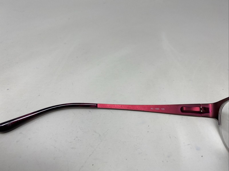 Rims Eyewear R3 1069 Burgundy 51-16-135 Metal Half Rim Eyeglasses Frame QA61 gallery