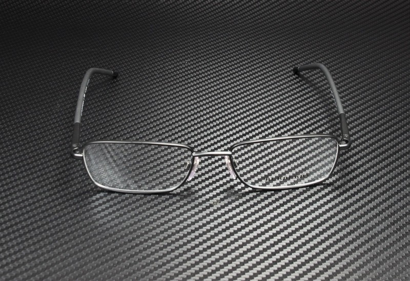 BURBERRY BE1268 1007 Matte Black Demo Lens 52 mm Men's Eyeglasses gallery