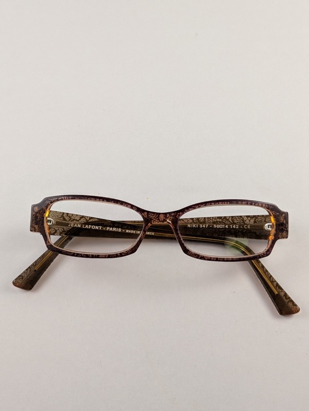Jean Lafont Paris Eyeglasses NIKI 347 Designer Frames Made in France w Case gallery
