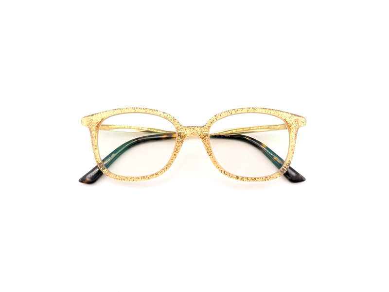 Gucci Eyeglasses Frames Only, GG0202O 005, 50-18-145, Yellow/Brown, Japan