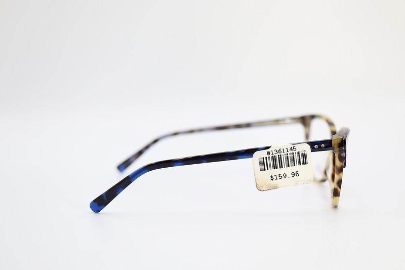 CHELSEA MORGAN CM 20216 Tortoise/Blue 53-16-135 Eyeglass Frames Flex Hinges F235 gallery